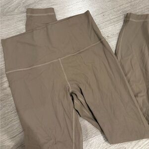 Lululemon rubbed align high rise